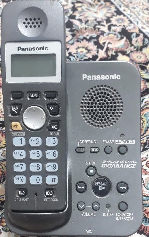 تلفن بیسیم پاناسونیک مدل Panasonic KX-TG3531 استوک