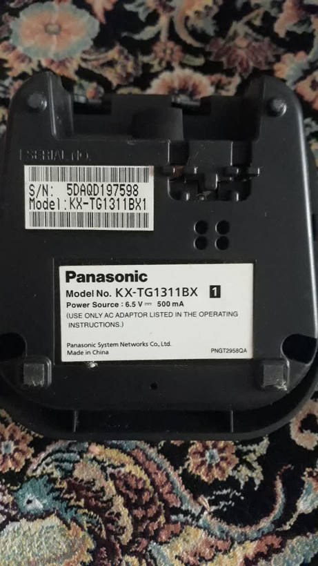 تلفن بی سیم پاناسونیک استوک مدل KX-TG1311BX